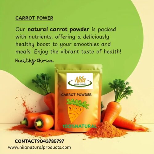 CARROT POWDER 200 GM PACK